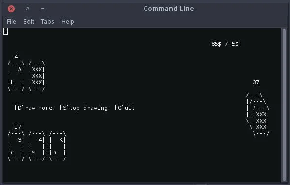 Console Blackjack for GNU/Linux LOL :3 (itch) Console Blackjack for GNU/Linux LOL :3 (itch)