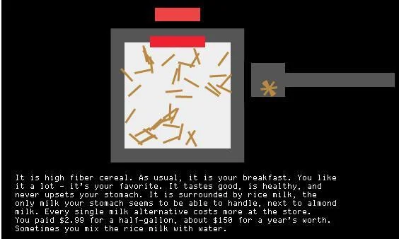 A High Fiber, Japanese Empire Cereal (itch)