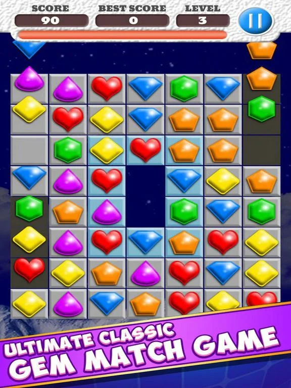 Gems Combo:Match3 Mania Gems Combo:Match3 Mania