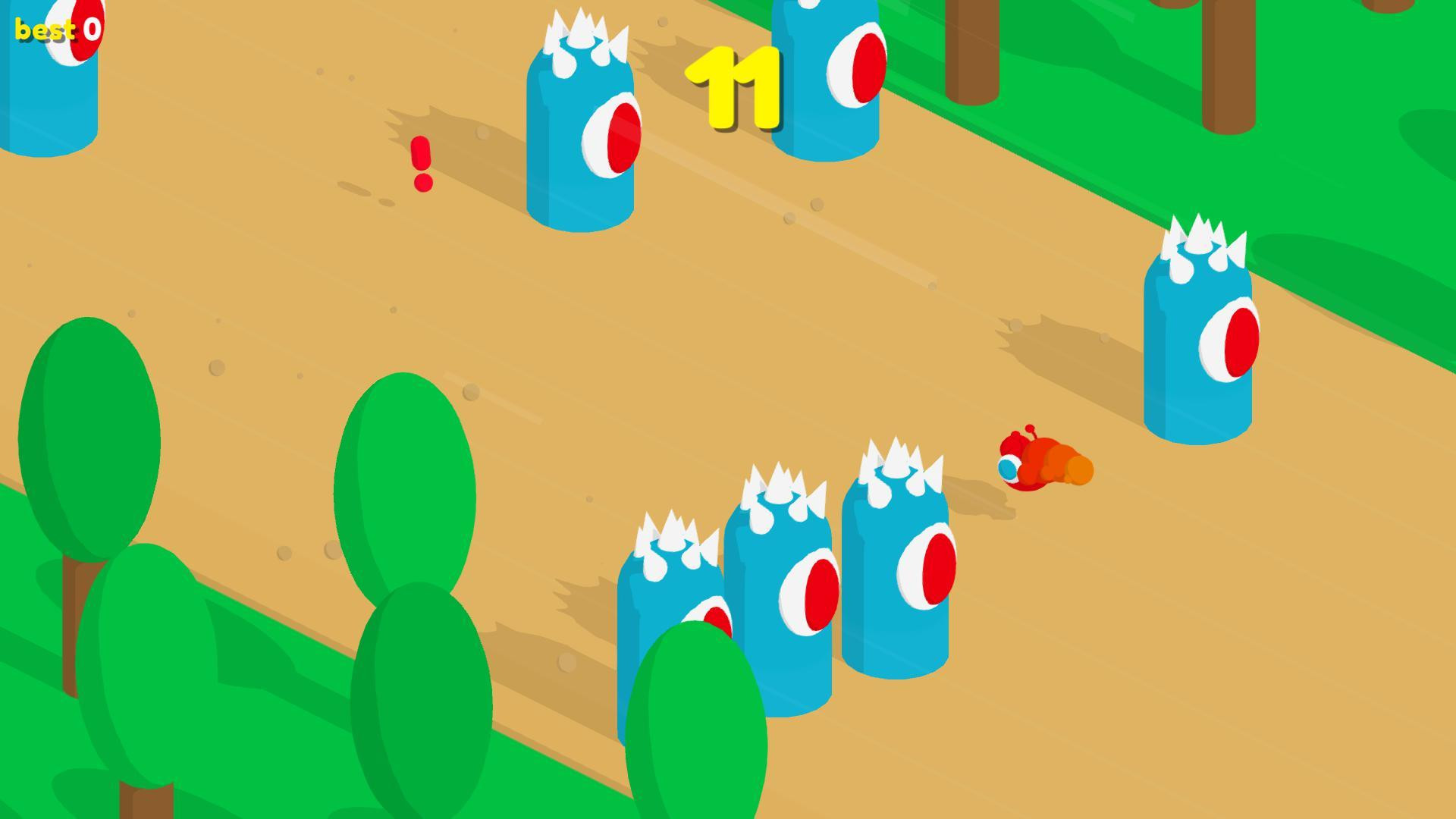 Dodgy Worm (itch)