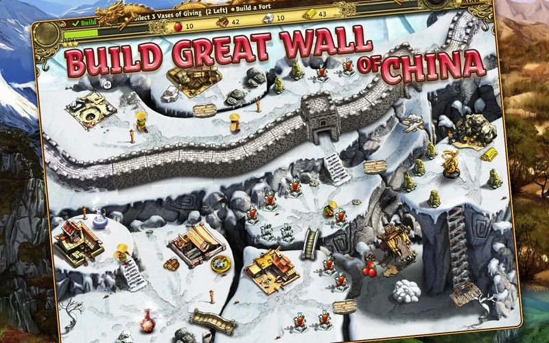 Building the Great Wall of China Building the Great Wall of China