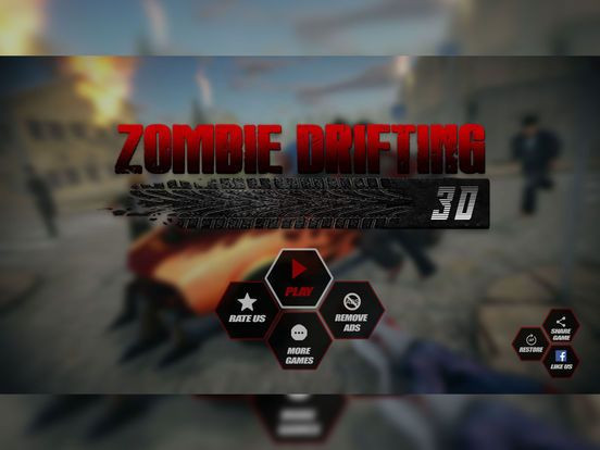 Zombie Car Drifting 3D