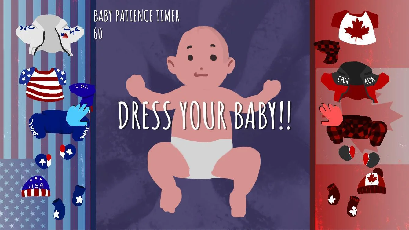 DRESS THE HOCKEY BABY (itch) DRESS THE HOCKEY BABY (itch)