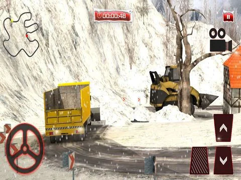 Snow Plow Rescue Truck Driving 3D Simulator Snow Plow Rescue Truck Driving 3D Simulator