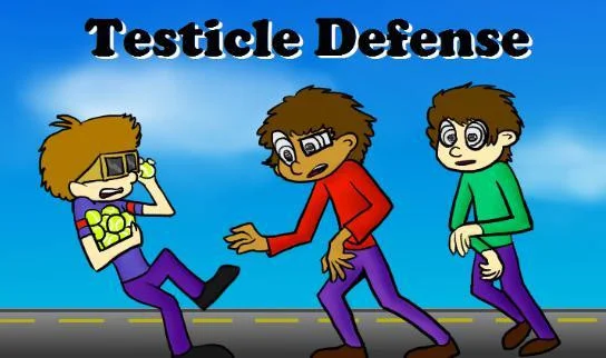 Testicle defense (itch) Testicle defense (itch)