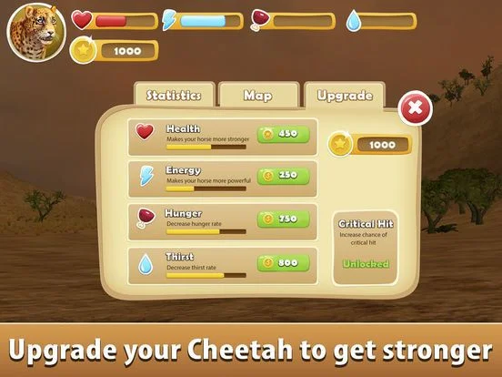 African Cheetah: Wild Animal Simulator 3D African Cheetah: Wild Animal Simulator 3D