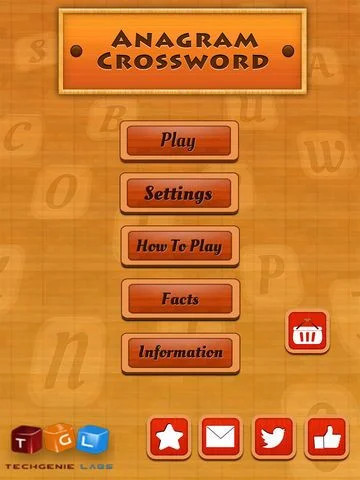 Easy Crossword - Anagram - Pack 1!