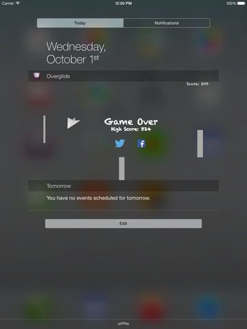 Overglide - Widget Game