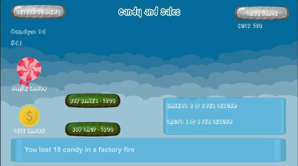 Candy And Sales (itch)