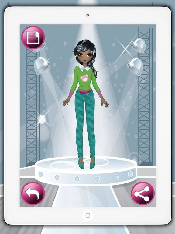 Games of dressing girls fashion plates maker - Premium