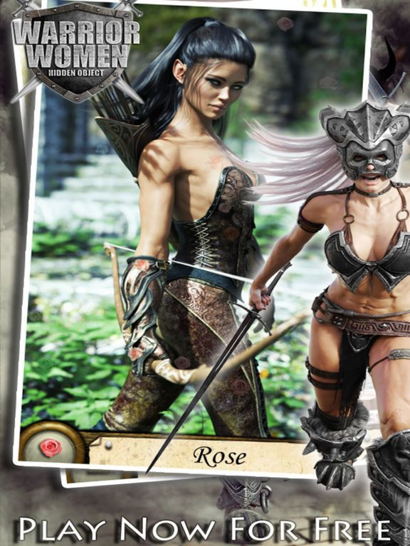 Warrior Women - Hidden Object Warrior Women - Hidden Object