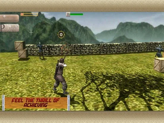 Статьи по Archery bow boscage: shoot arrow against enemy