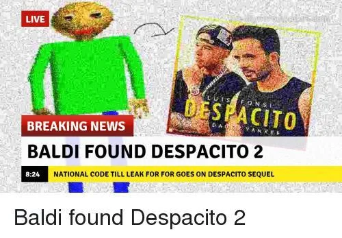 Depacito Baldi [Baldi Modded] (itch)