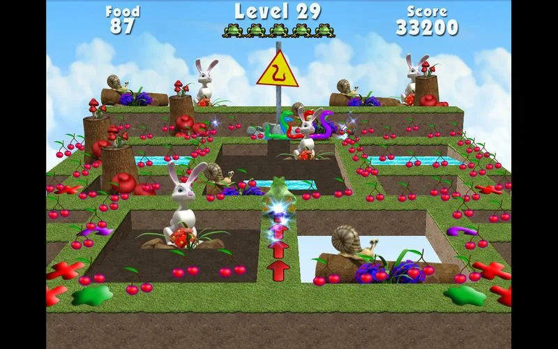 3D Frog Feast 3D Frog Feast