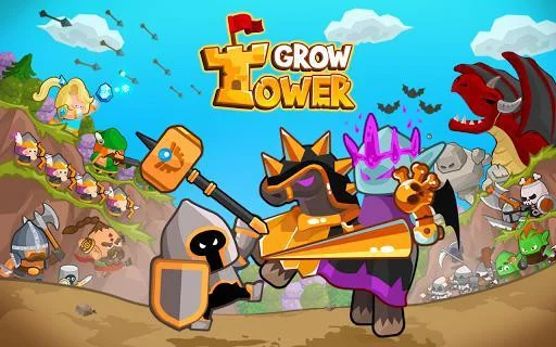 Grow Tower: Castle Defender TD