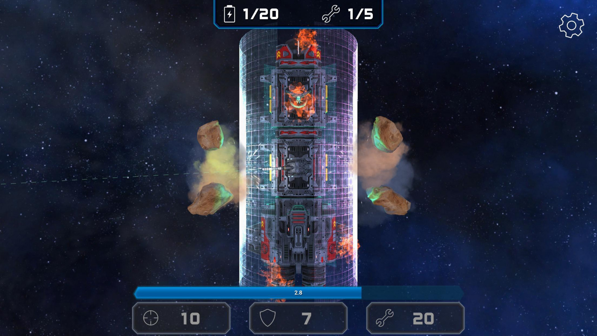 Рецензии Asteroid Challenge (itch)
