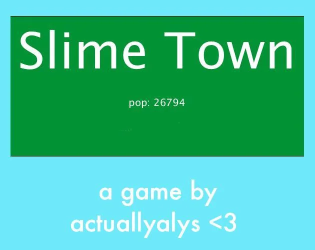 Slime Town City Hall (In Progress) (itch) Slime Town City Hall (In Progress) (itch)