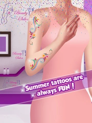 Рецензии Summer Tattoo Makeover - Make Up, Dress Up and Girls Games