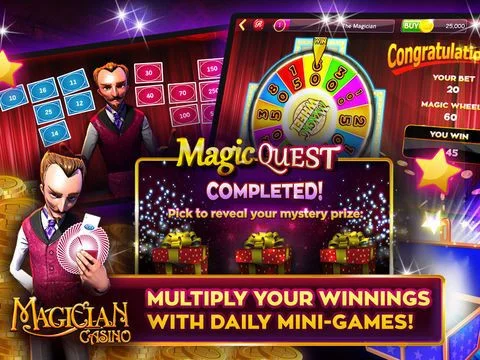 Magician Casino - Play Free Slots, Bingo, Poker and More!