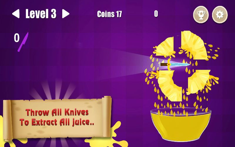 Рецензии Juicy Knife Throw - Hit Splash