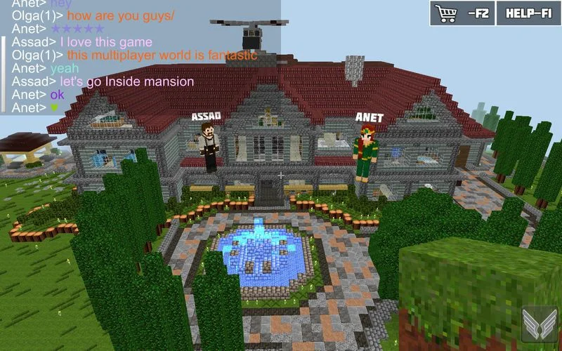 World of Cubes Survival Craft Multiplayer World of Cubes Survival Craft Multiplayer