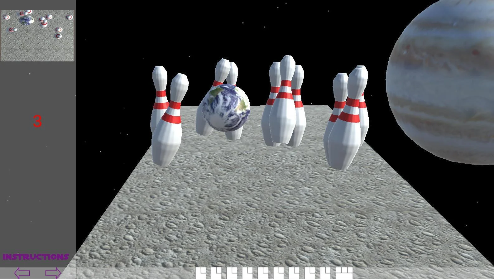 Новости о Galactic Bowling (itch)