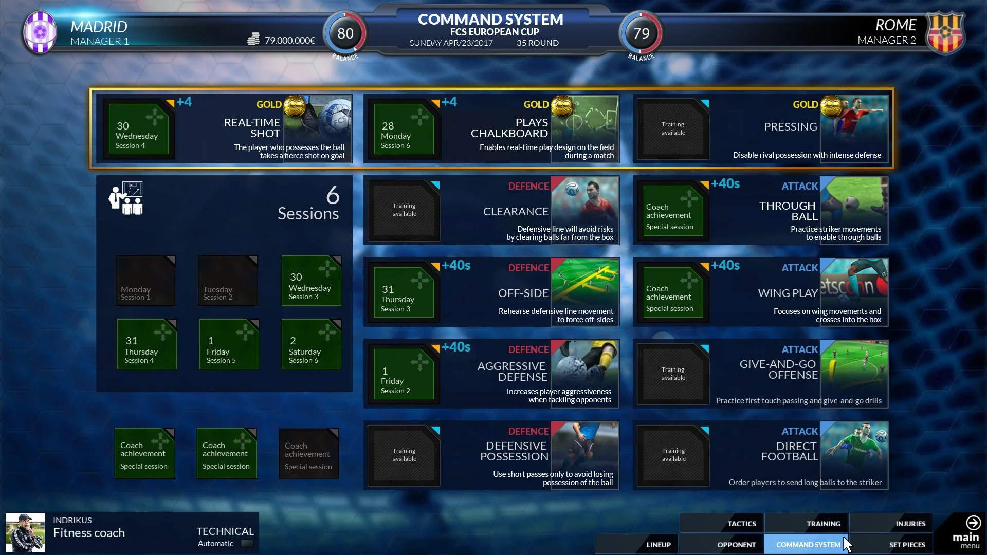 Football Club Simulator - FCS Football Club Simulator - FCS