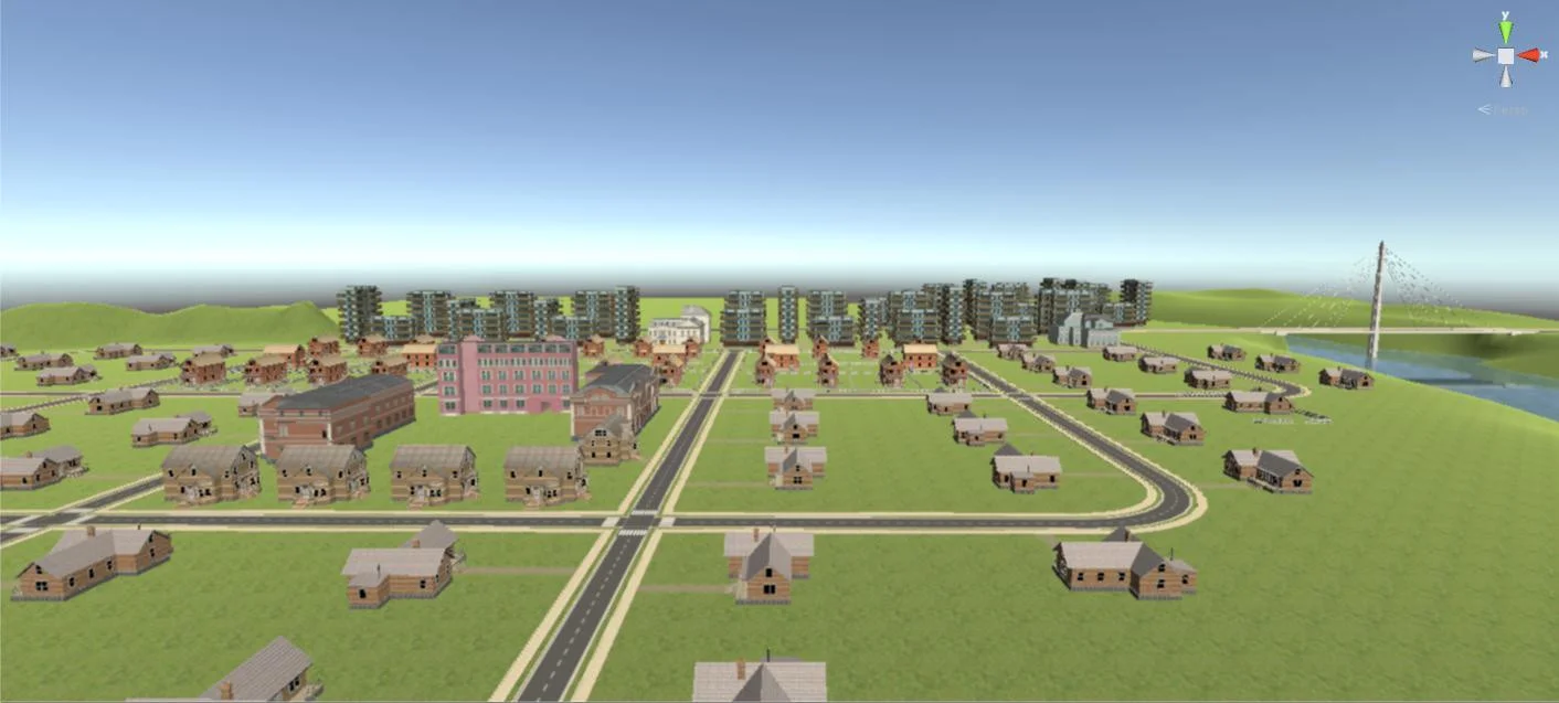 Back to medieval village (itch)
