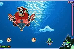 Duckwing vs Pirate Santa (itch) Duckwing vs Pirate Santa (itch)