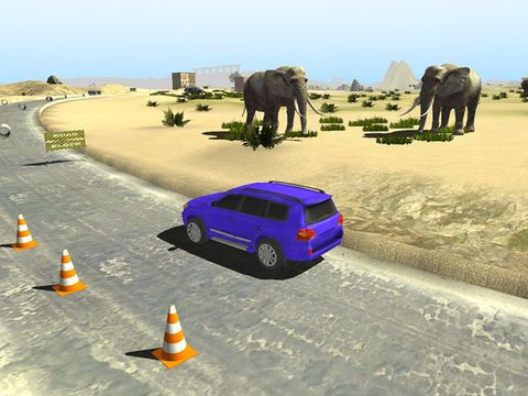 Animal Safari Jeep Parking Animal Safari Jeep Parking