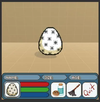 Dust Bunny Tamagotchi (itch)