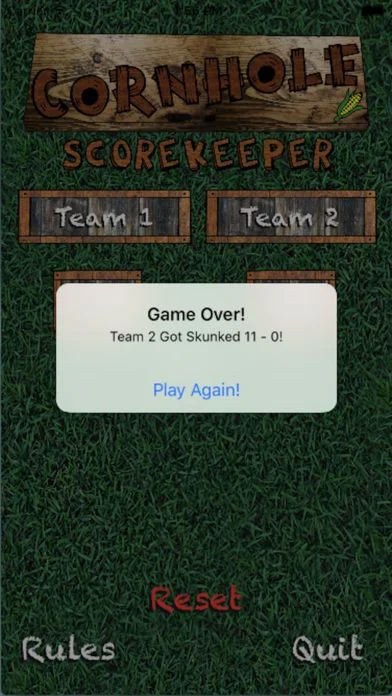 Cornhole Score-Keeper Cornhole Score-Keeper