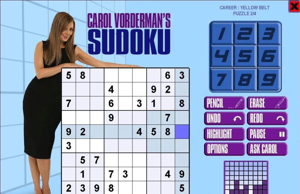 Carol Vorderman's Sudoku Carol Vorderman's Sudoku