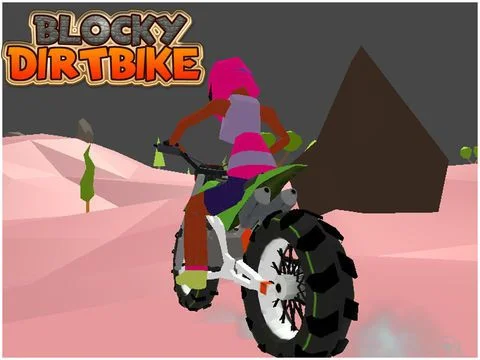 Blocky Dirt Bike Blocky Dirt Bike