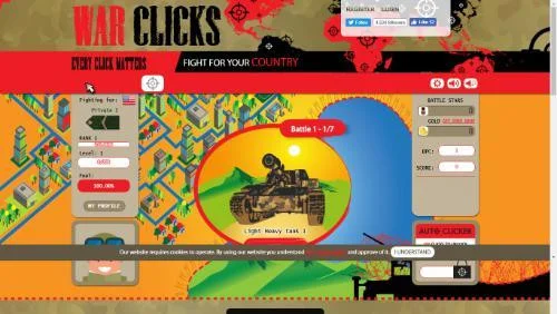 War Clicks War Clicks