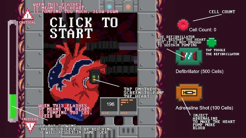Cardiac Arrest - ClickerJam (itch)