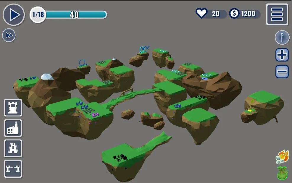 Bots Rush:Tower defense (itch)