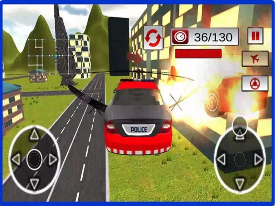 Flying Car Racing Police Chase – Futuristic Flying thief escape Simulator Flying Car Racing Police Chase – Futuristic Flying thief escape Simulator