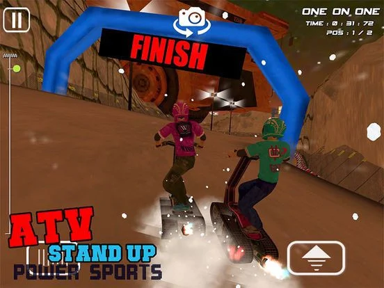 ATV STAND UP POWER SPORTS - DIRT BIKE RACING GAME ATV STAND UP POWER SPORTS - DIRT BIKE RACING GAME