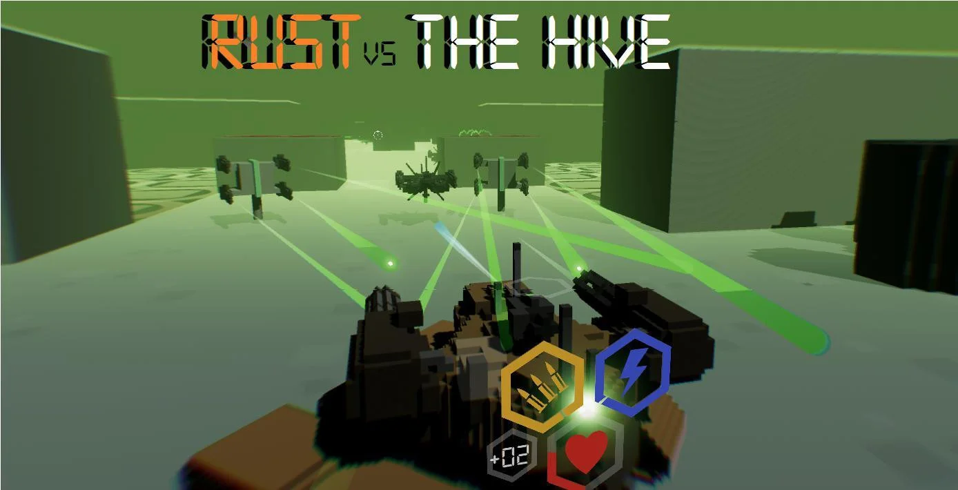 RUST vs the HIVE (itch) RUST vs the HIVE (itch)