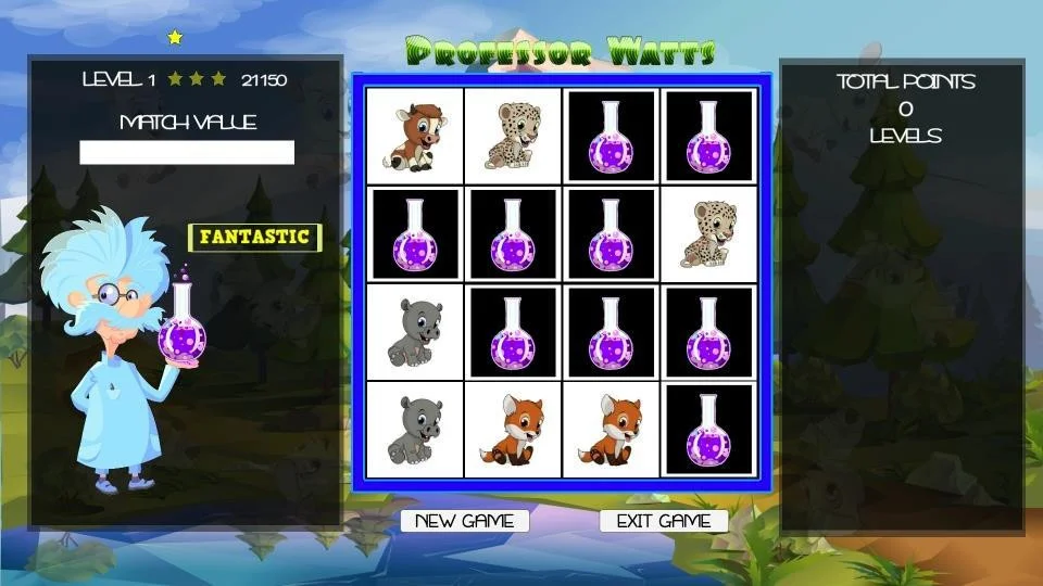 Рецензии Professor Watts Memory Match: Cute Animals