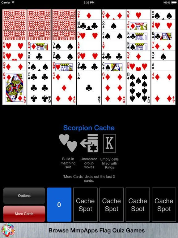 Scorpion Solitaire Scorpion Solitaire