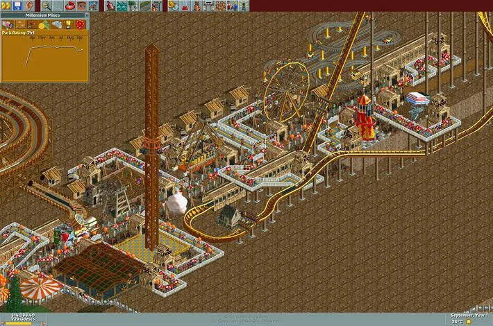 RollerCoaster Tycoon: Deluxe RollerCoaster Tycoon: Deluxe