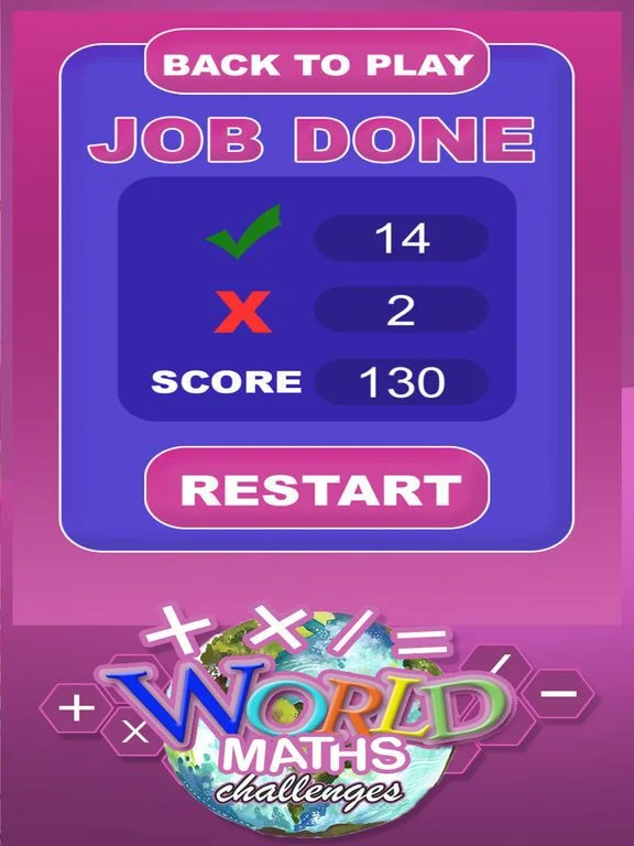 World Math Challenges: Kids Mind Game World Math Challenges: Kids Mind Game