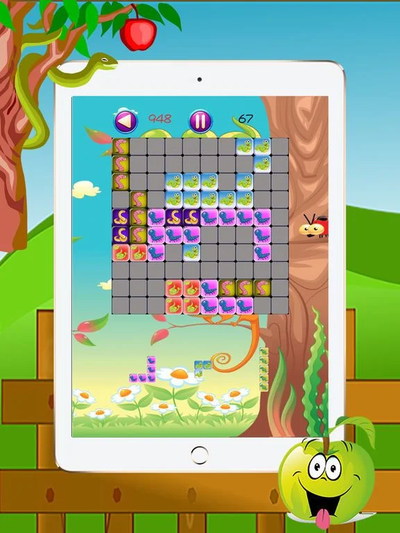 Snakes Slithering In Square Box - The New Tetroid Puzzle Game Snakes Slithering In Square Box - The New Tetroid Puzzle Game