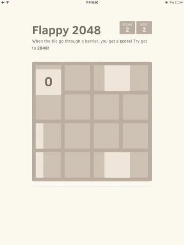 Flappy 2048 - the Tile is Flying like a Bird Flappy 2048 - the Tile is Flying like a Bird
