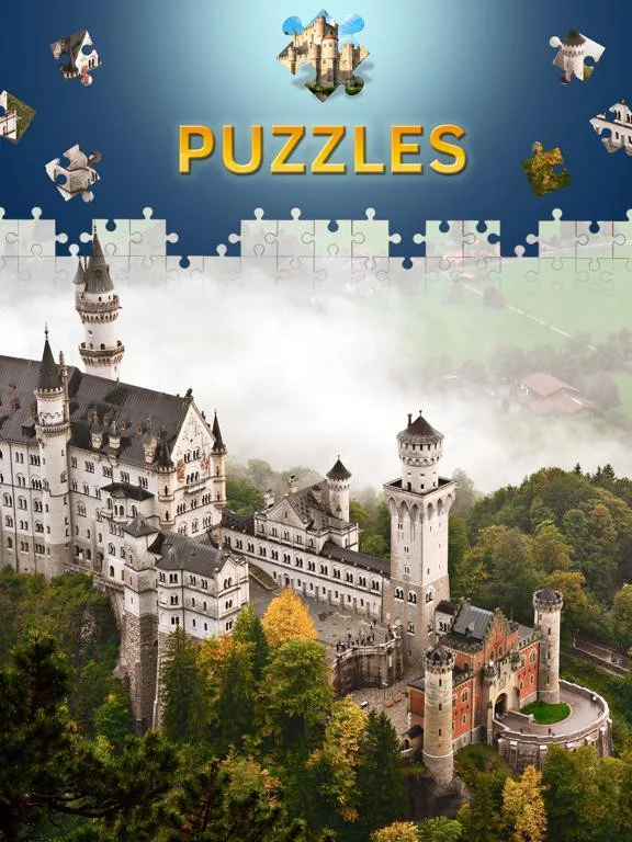 Castles Jigsaw Puzzles. Premium