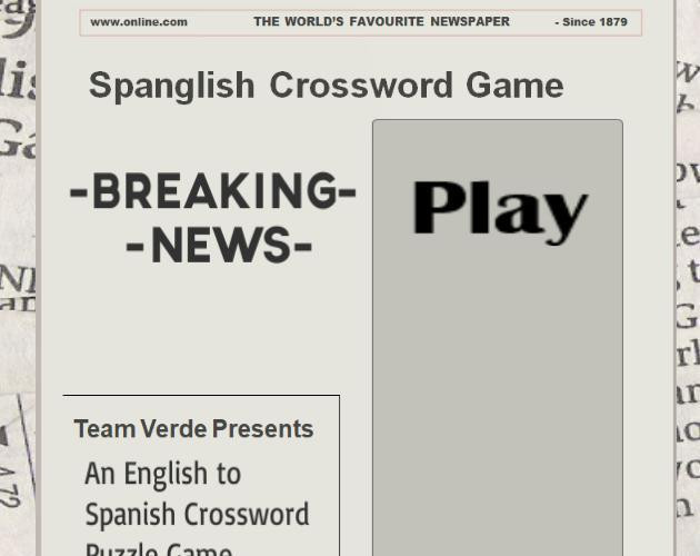Spanglish Crossword (itch)