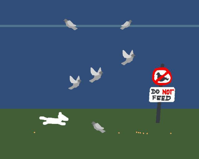 Рецензии DO NOT FEED [LDJAM40][Unfinished] (itch)