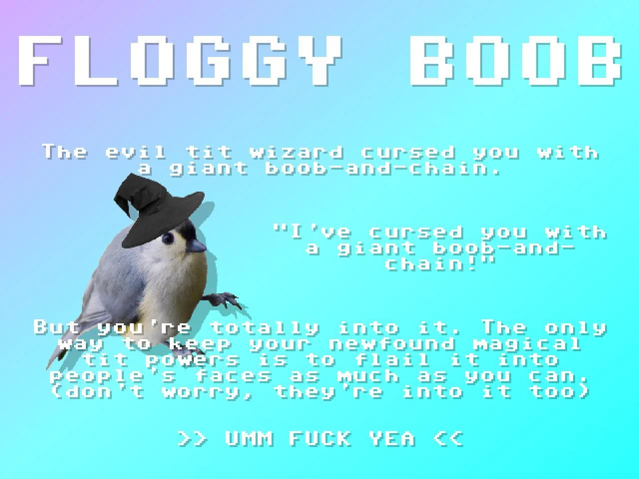 floggy boob (itch)